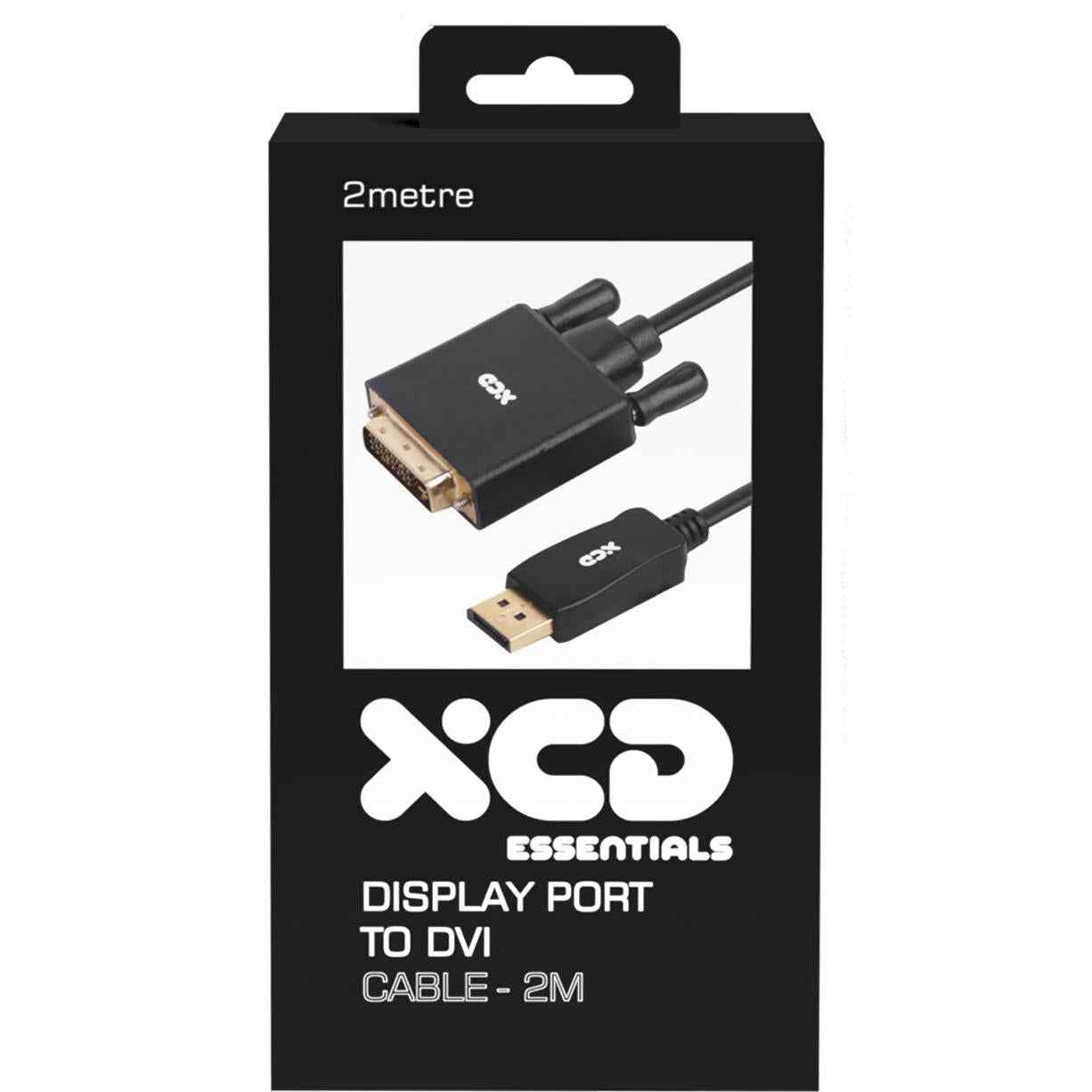 XCD Essentials Display Port to DVI Cable V2 (2m)