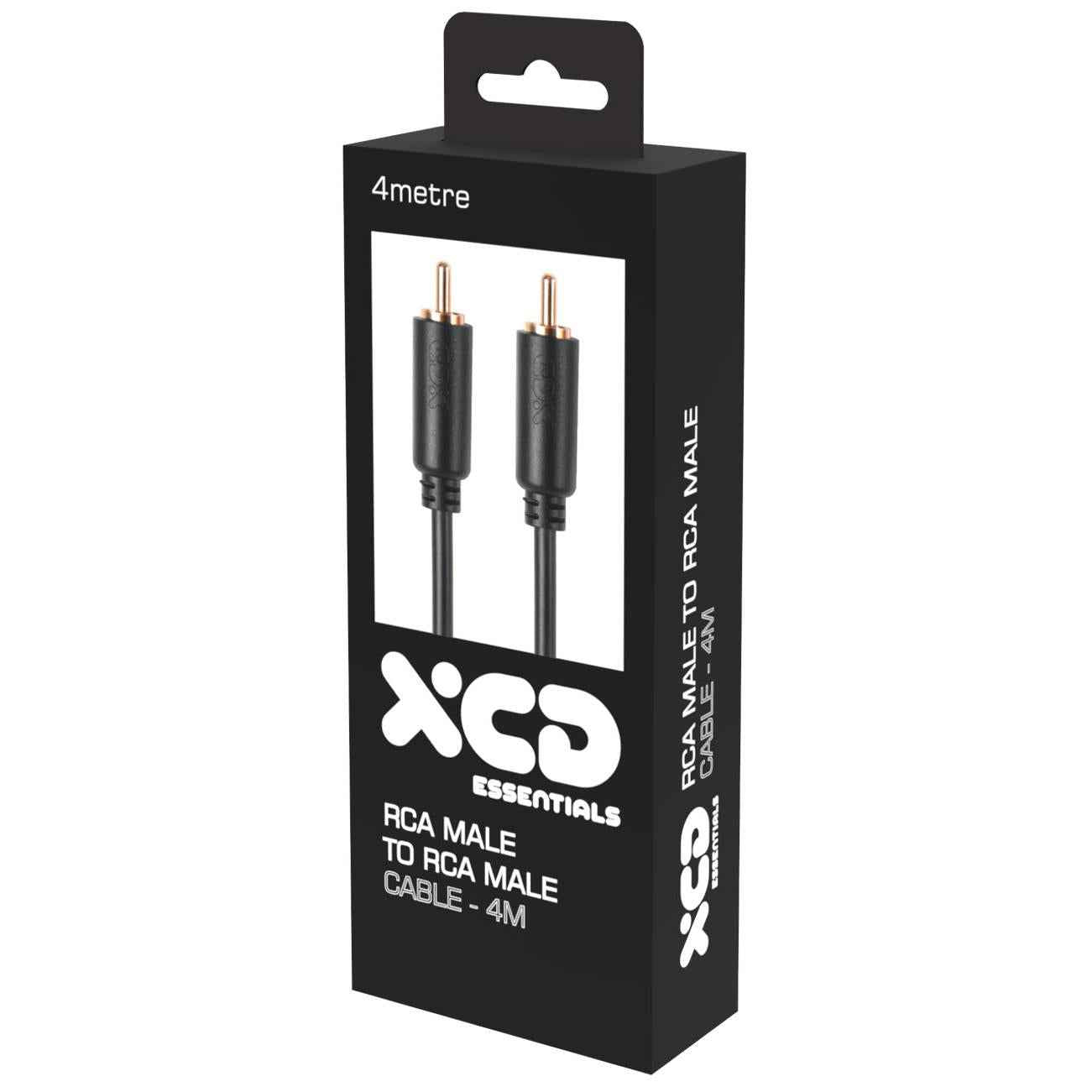 XCD Essentials 4m Male to Male RCA Cable V2
