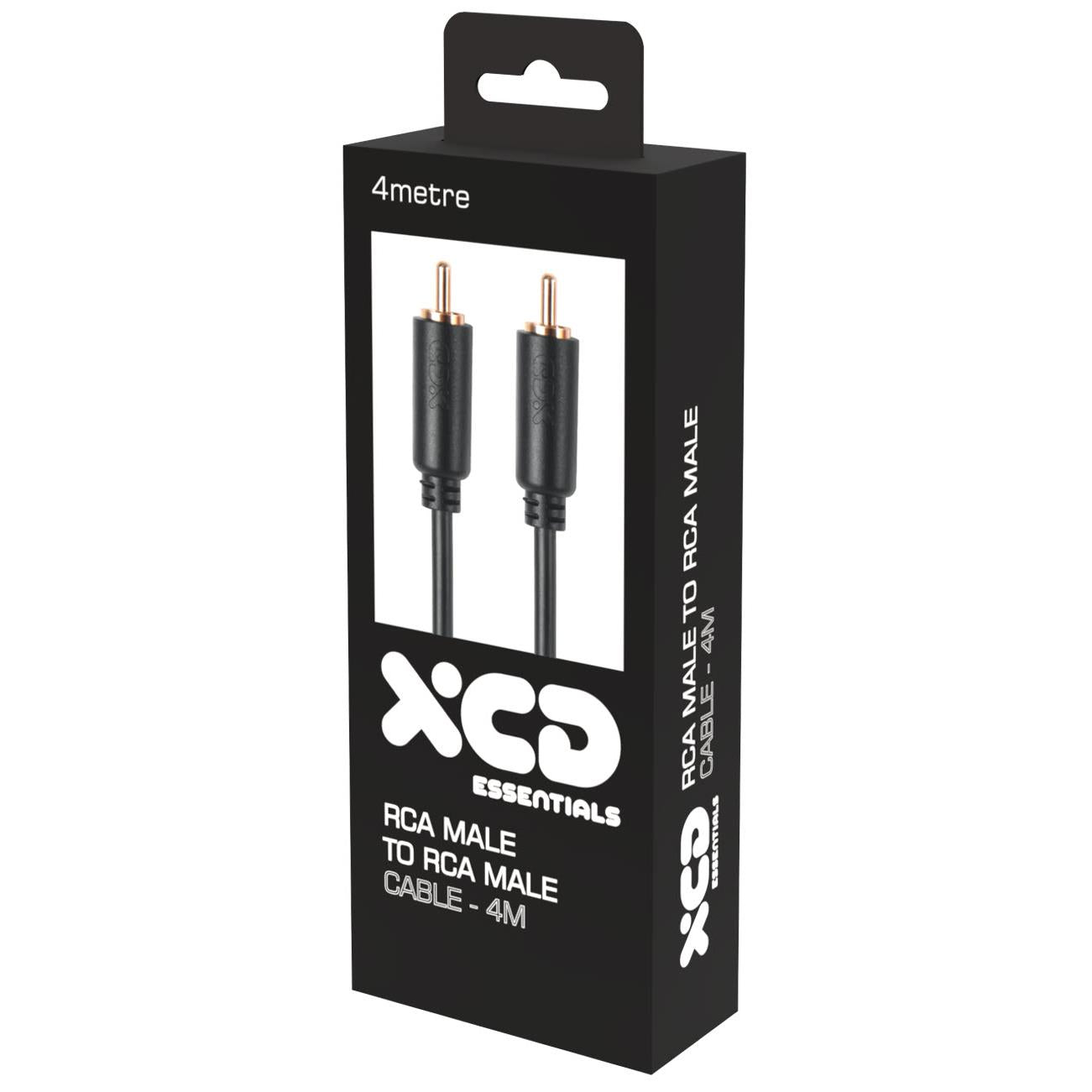 XCD Essentials 4m Male to Male RCA Cable V2