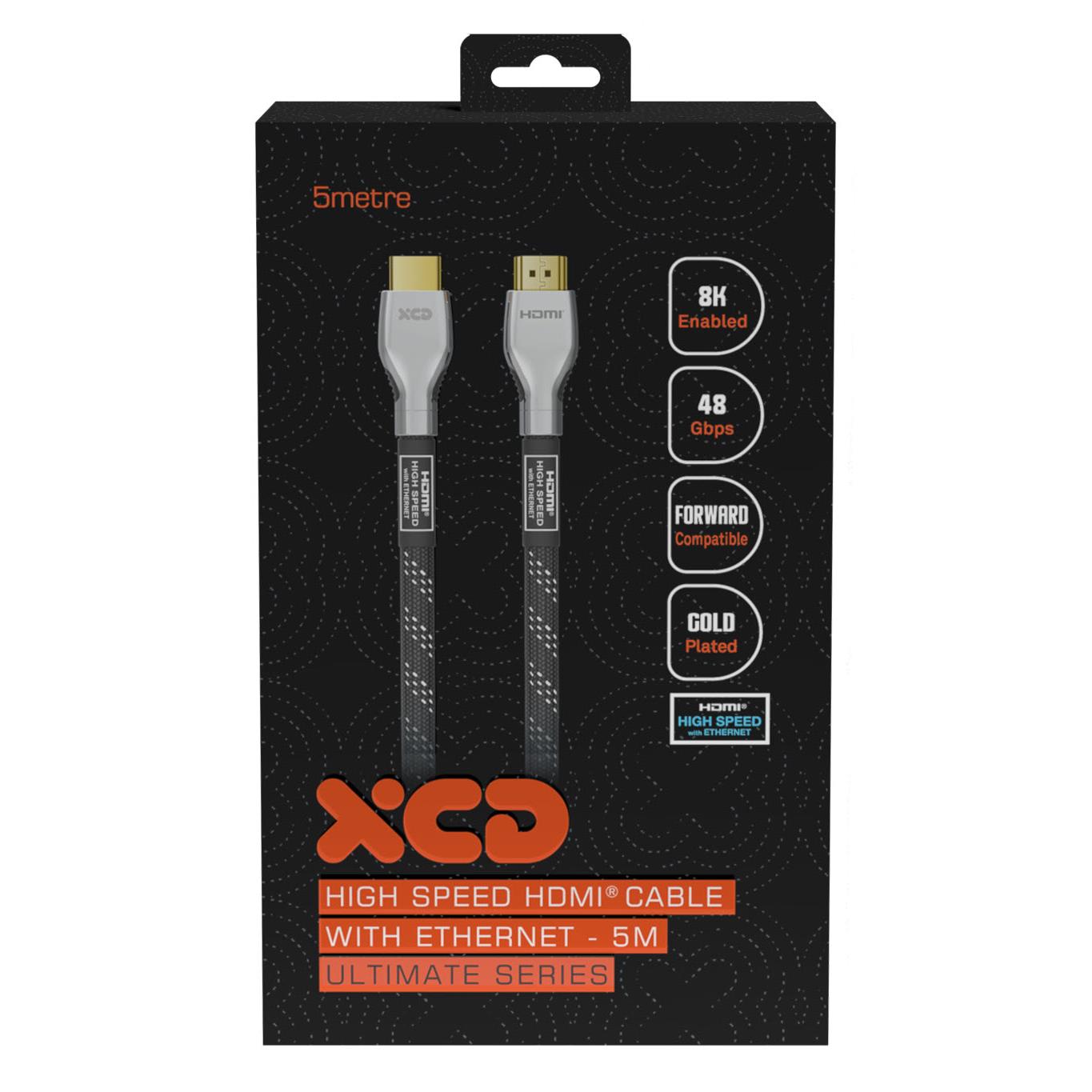XCD Ultimate 8K High Speed HDMI Cable 5m V2