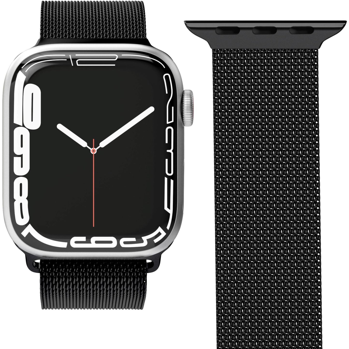 Vonmahlen Milanese Loop for Apple Watch 42/49mm (Black)