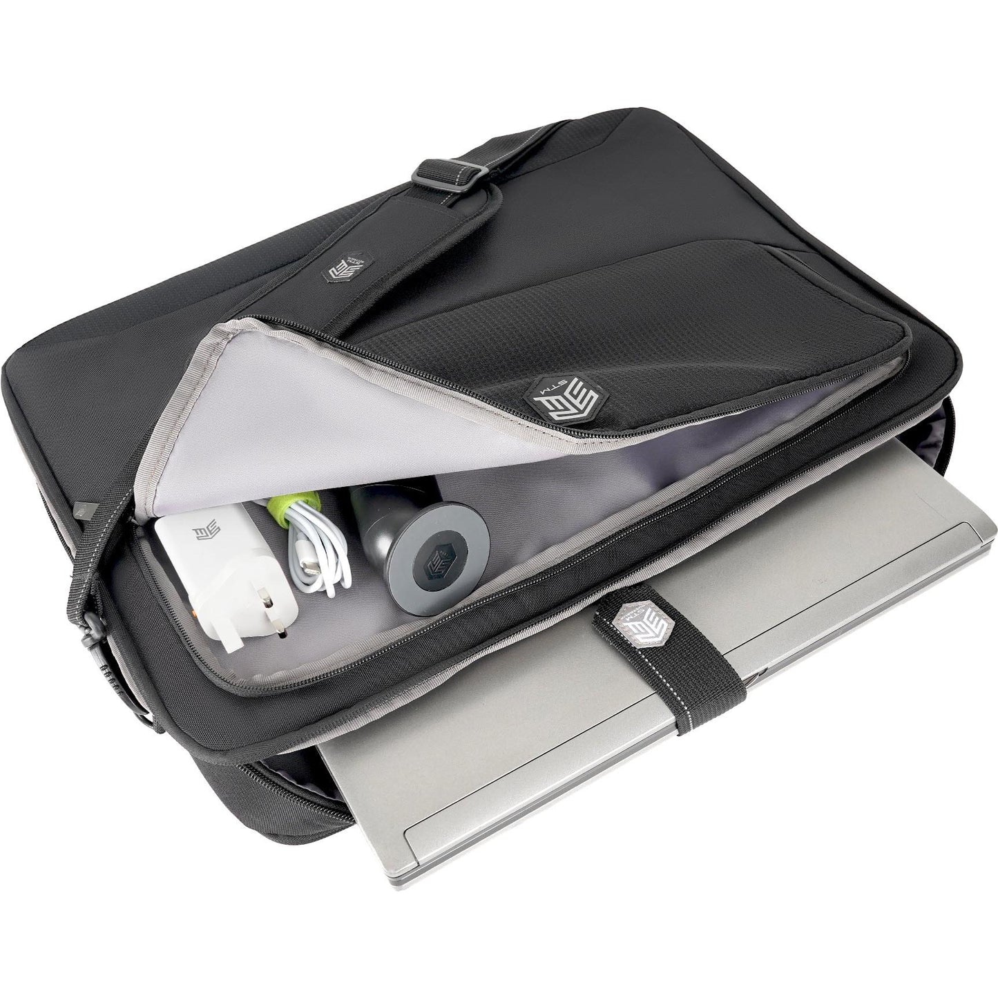 STM Tower View Folio 18" Laptop Brief (Black)