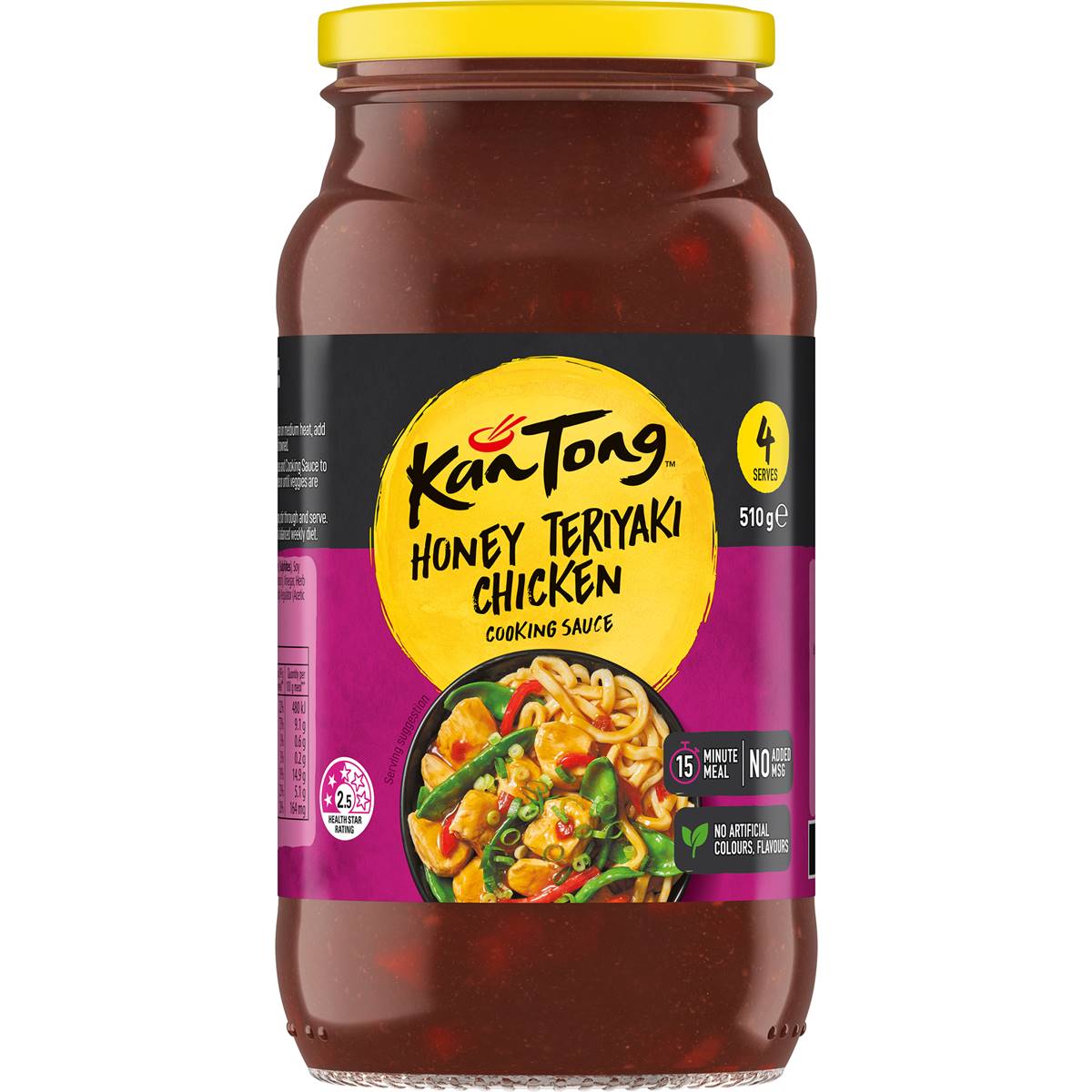 Kan Tong Honey Teriyaki Stir Fry Sauce 510g