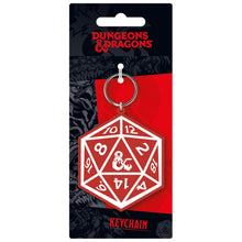 Dungeons & Dragons - Dice - PVC Keyring