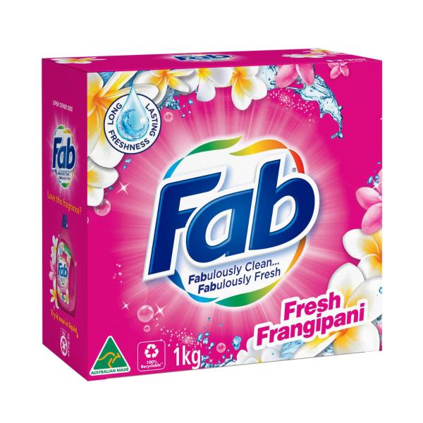 Laundry Powder Frangipani Top & Front