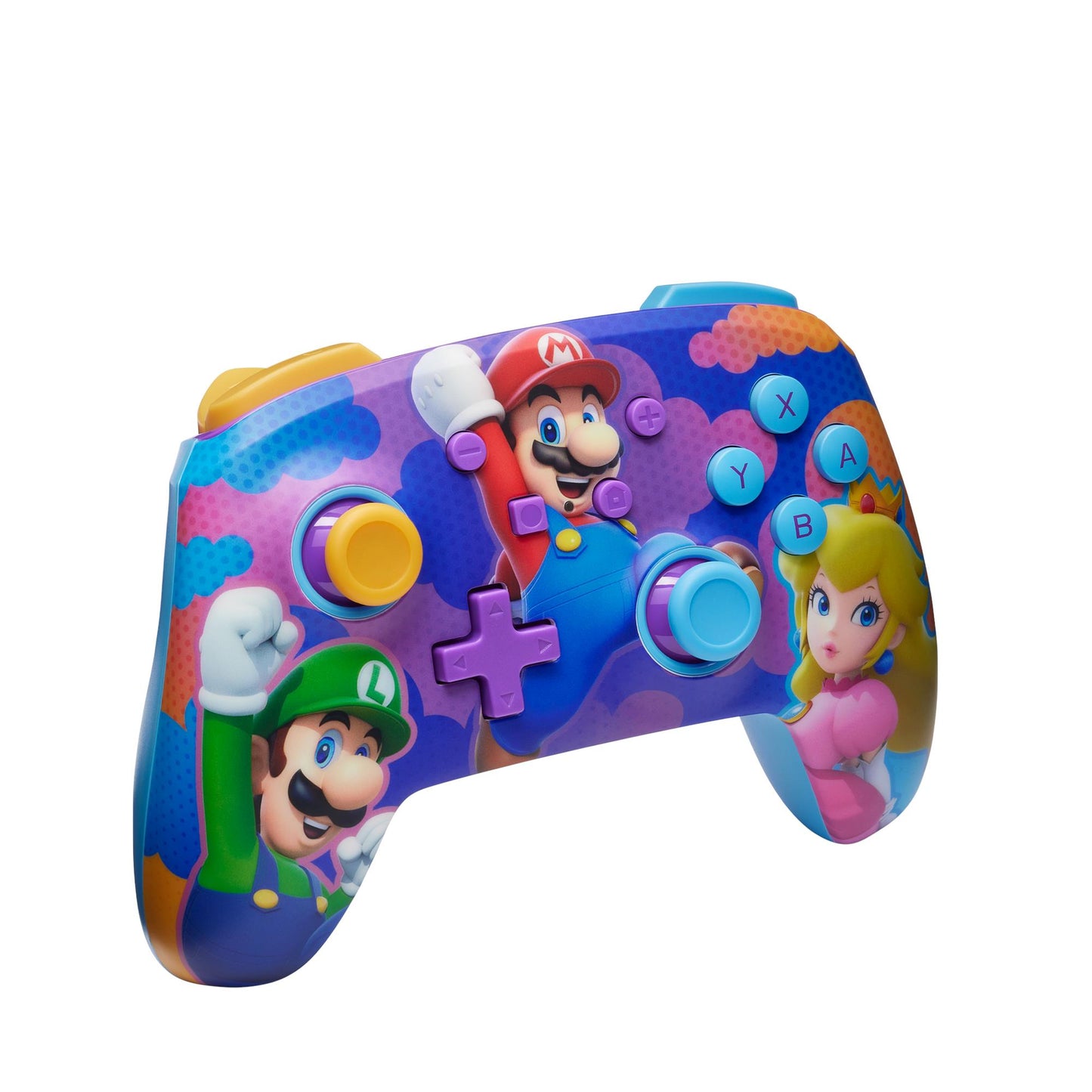 PowerA Enhanced Wireless Controller for Nintendo Switch (Color Splash Heroes)
