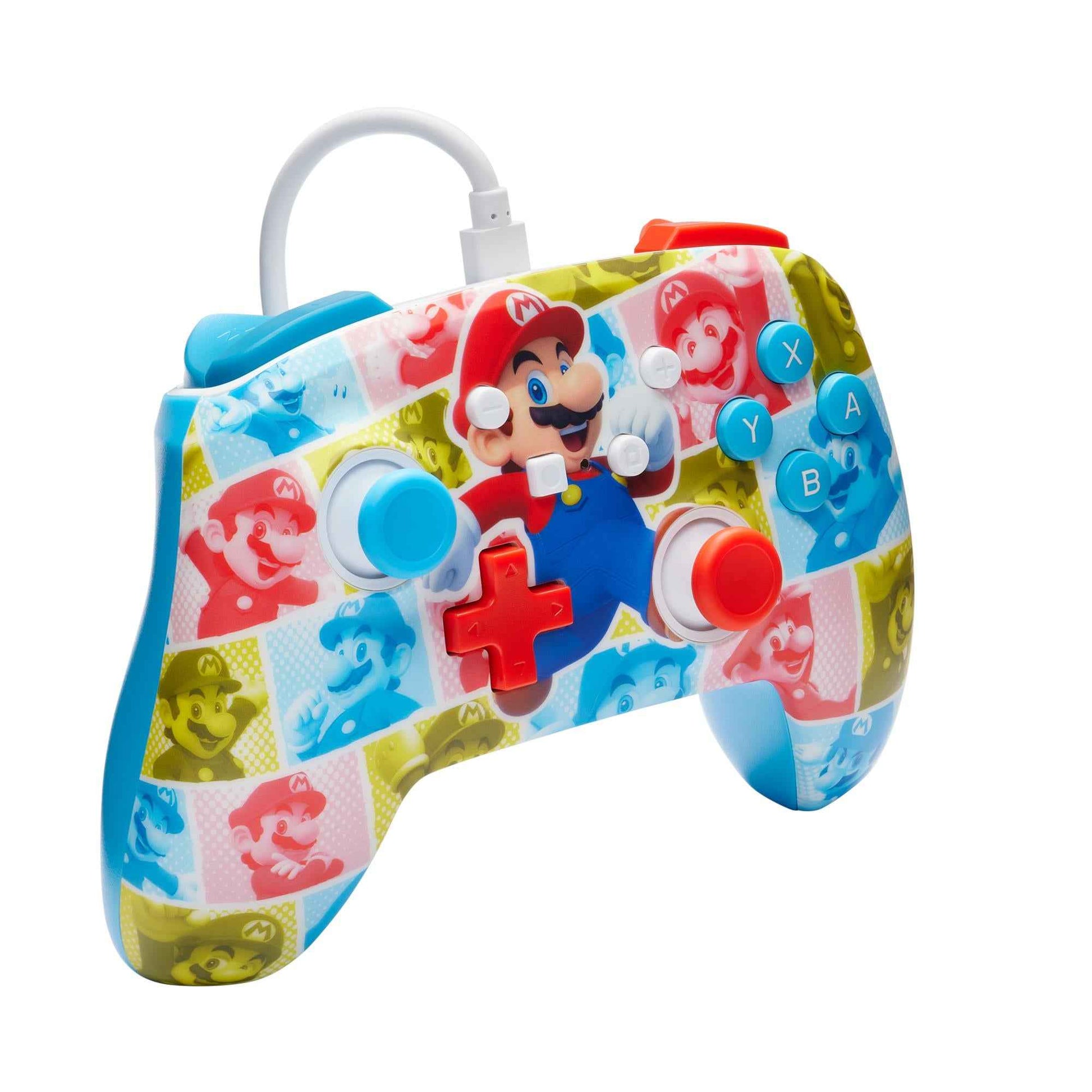 PowerA Enhanced Wired Controller for Nintendo Switch (Mario Hero Reel)