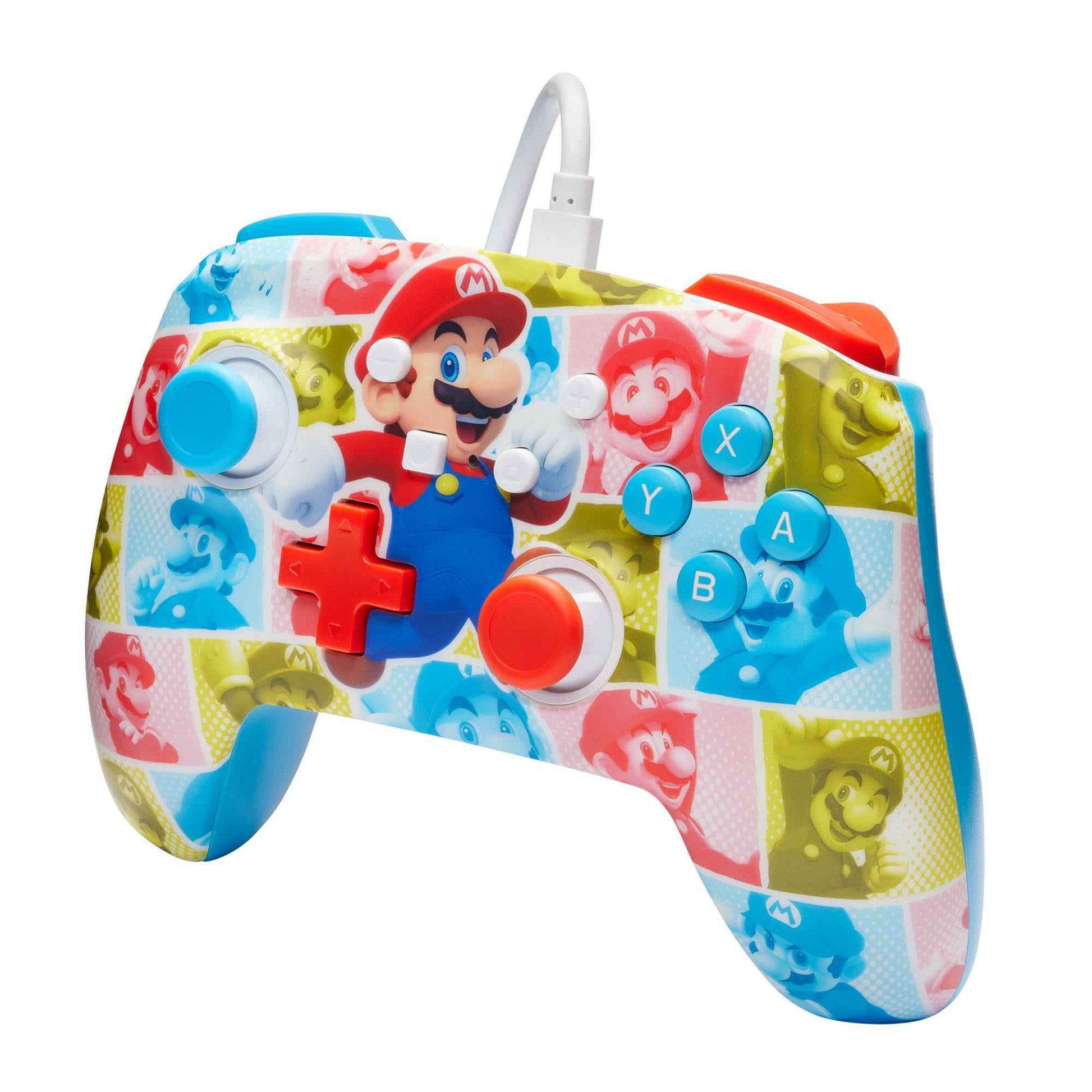 PowerA Enhanced Wired Controller for Nintendo Switch (Mario Hero Reel)