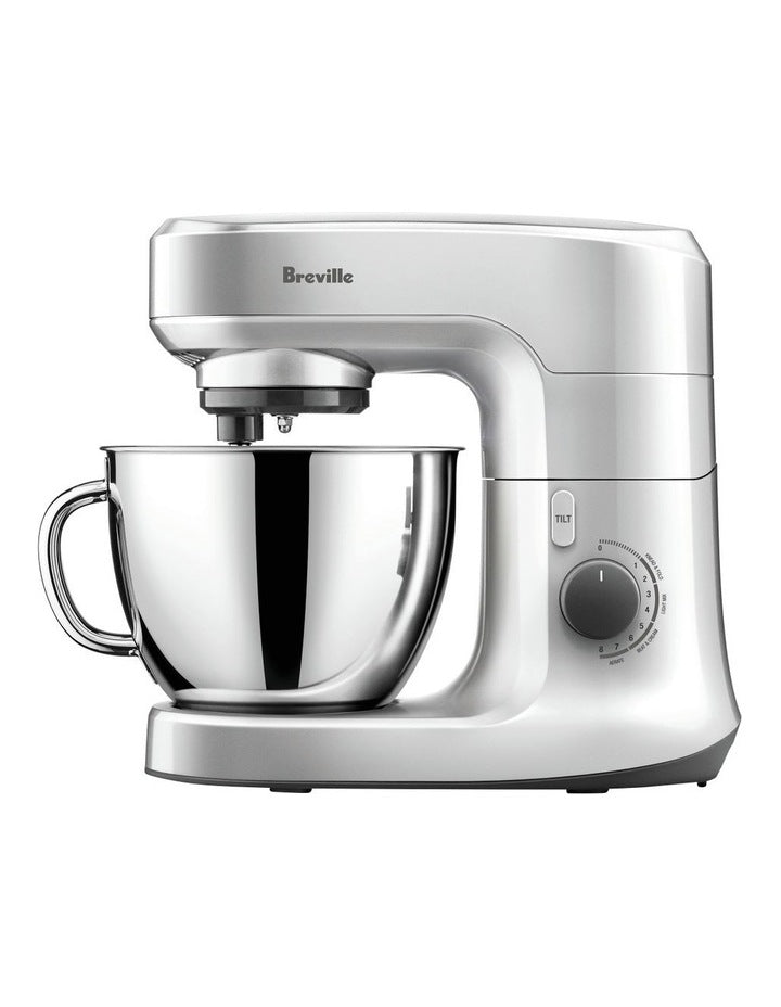 The Scraper Beater Stand Mixer in Silver