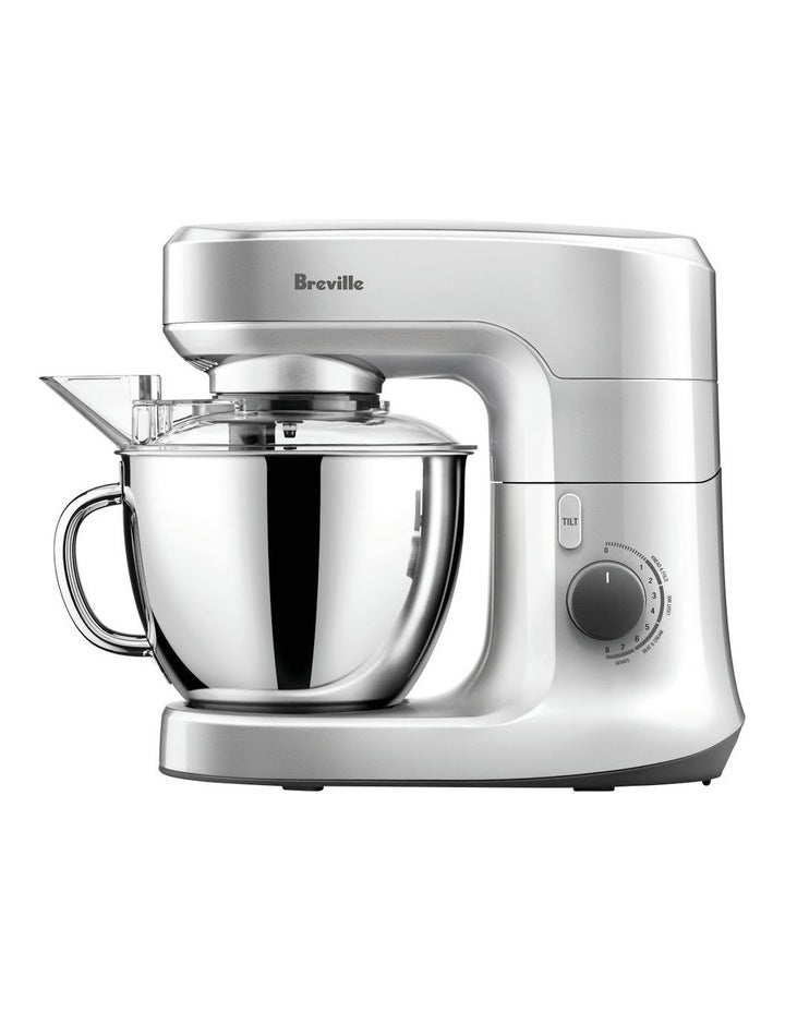 The Scraper Beater Stand Mixer in Silver