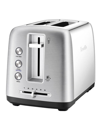 The Toast Control 2 Slice Toaster Brushed