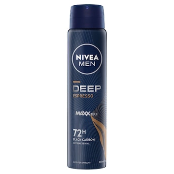 Nivea Men Deep Espresso Antiperspirant Deodorant 250mL
