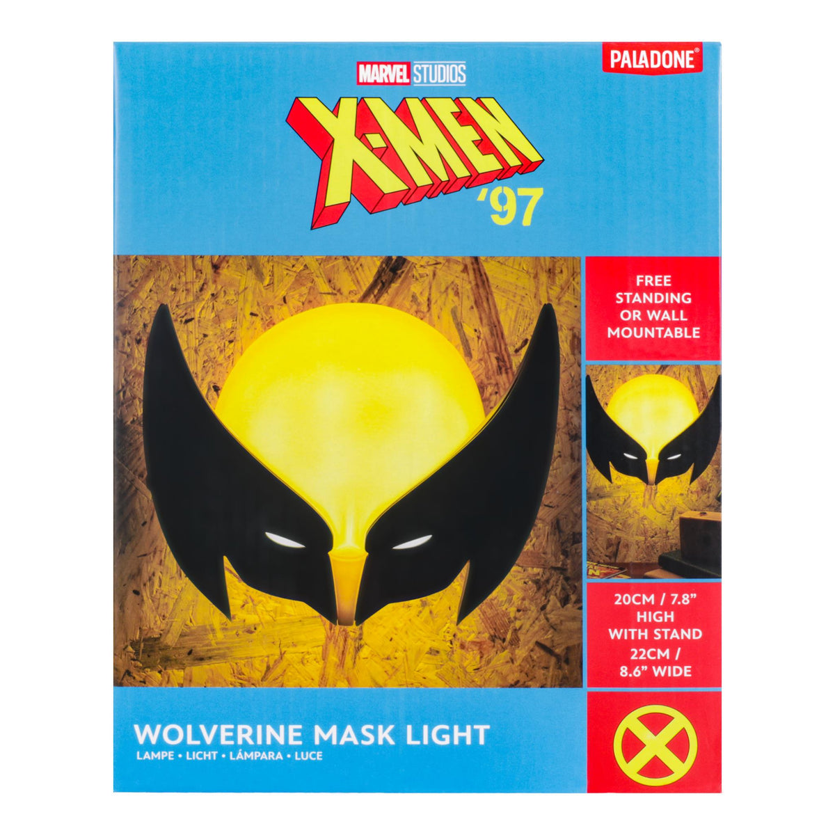 X-Men - Wolverine Mask Light