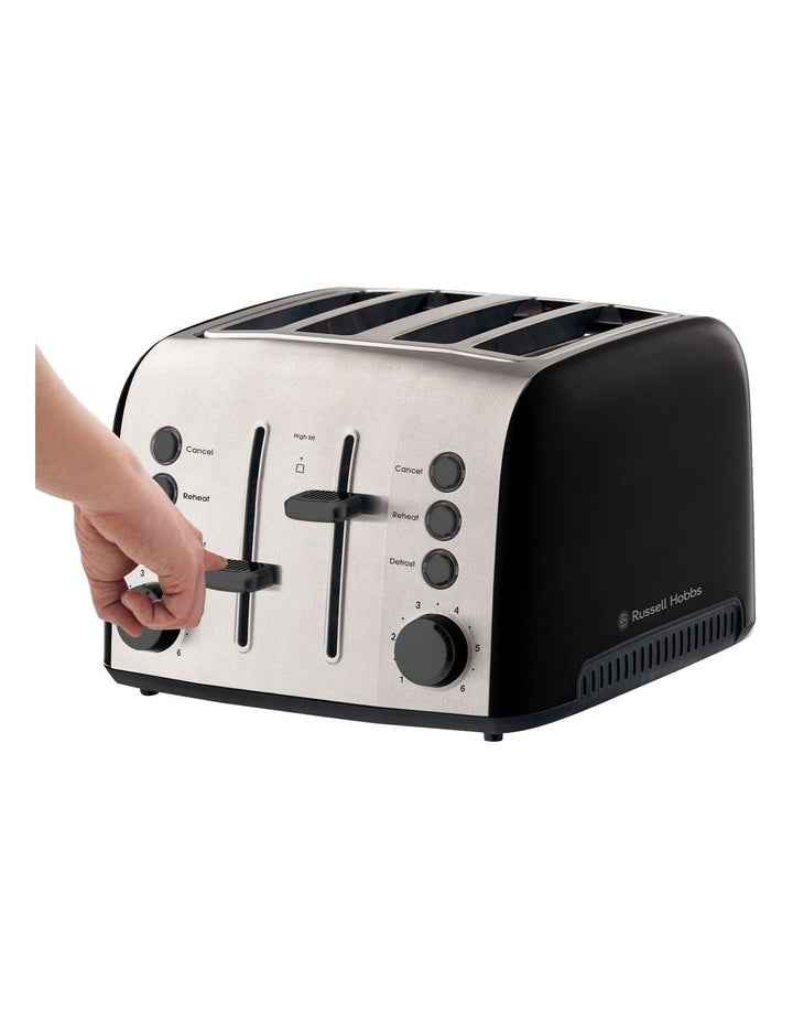 Brooklyn 4 Slice Toaster RHT94BLK in Black