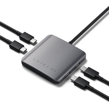 Satechi 4-Port USB-C Hub with PD (Space Grey)