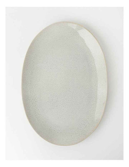 Esperance Oval Platter in Cream