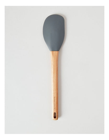 Beechwood/Silicone Spatula Large in Natural