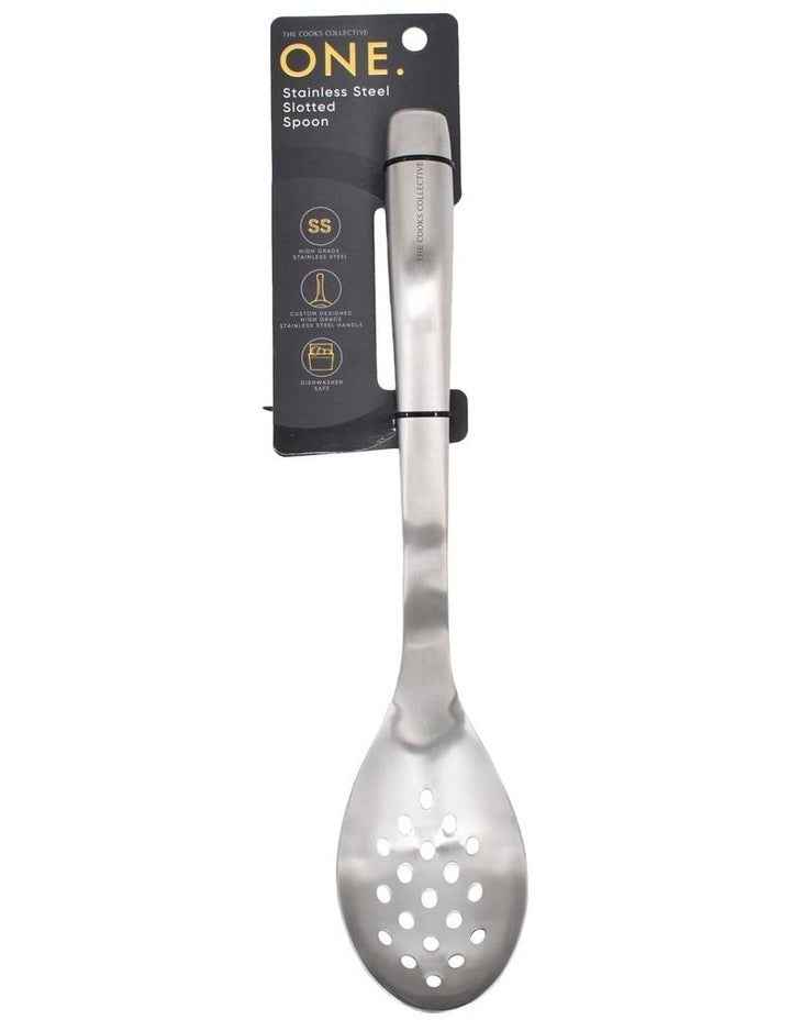 One Slotted Spoon in Stainless Steel