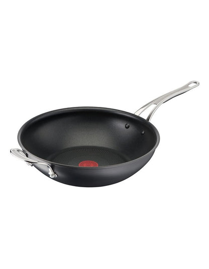Hard Anodised induction Wokpan 30cm in Coal Grey
