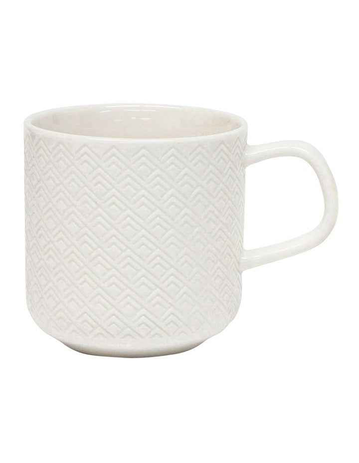 Embossed Mug Set 300ml 6 Piece