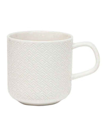 Embossed Mug Set 300ml 6 Piece