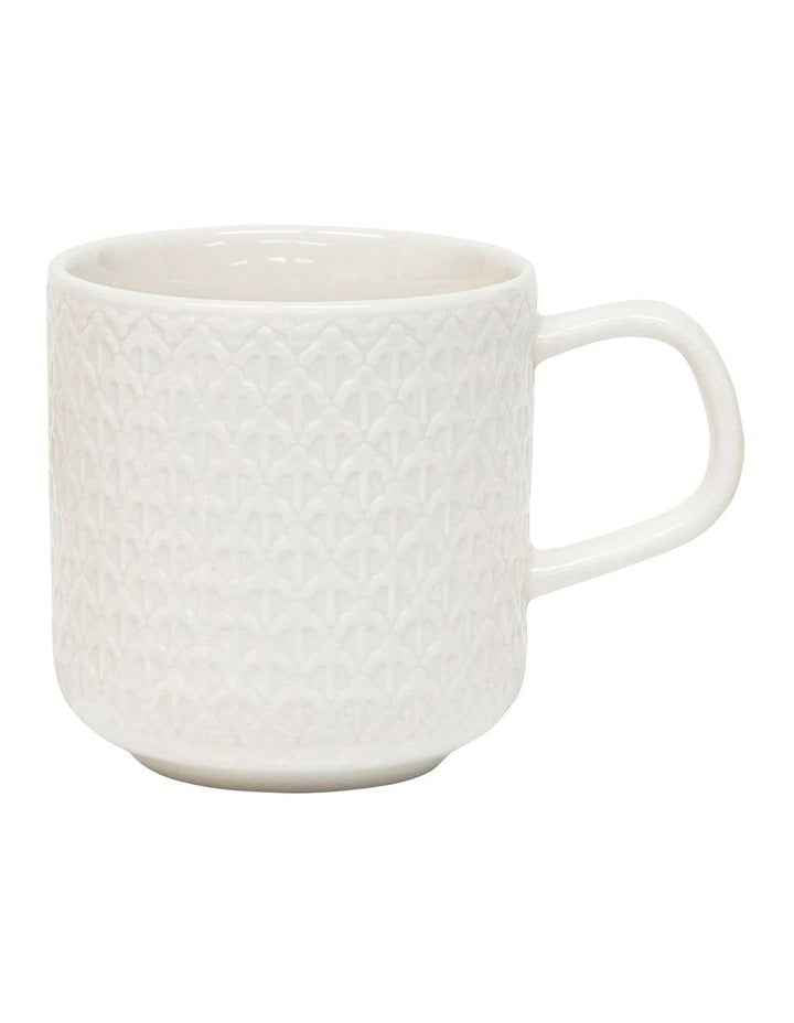 Embossed Mug Set 300ml 6 Piece