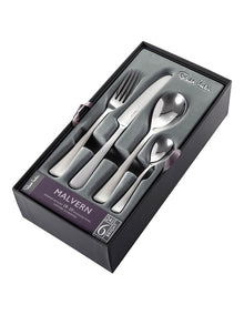 Malvern Cutlery Set 24 Piece in Silver