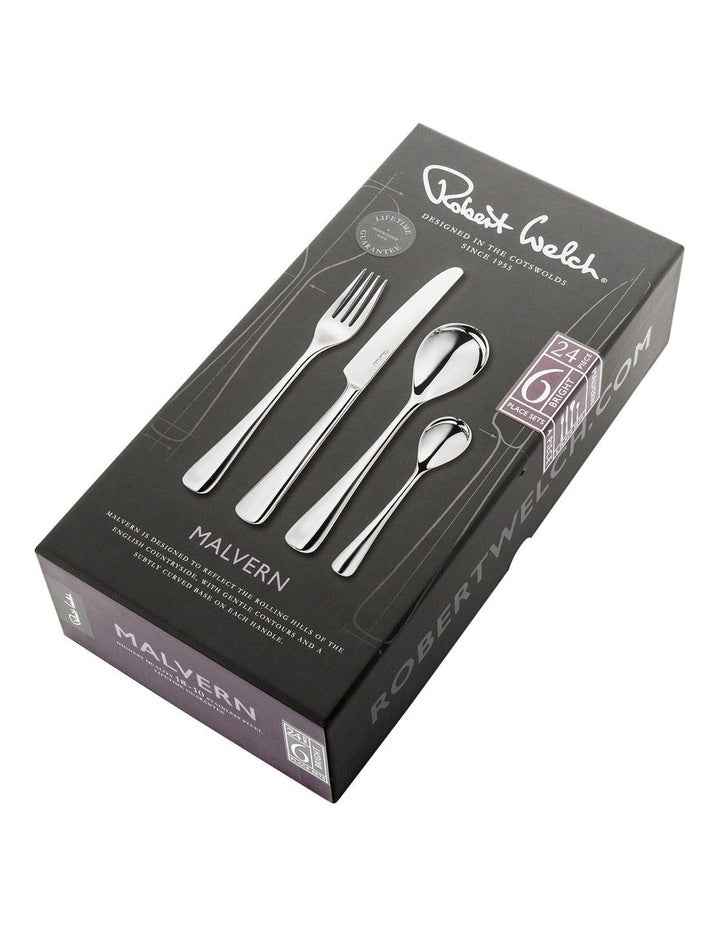 Malvern Cutlery Set 24 Piece in Silver