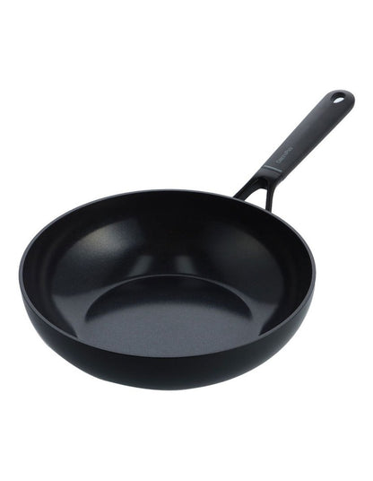 SmartShape 28cm/3.69L Open Wok PFAS-free ceramic non-stick in Black