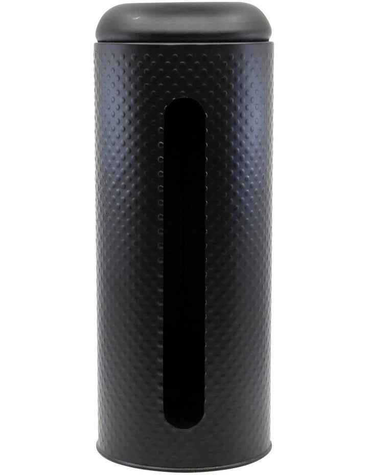 Spot Toilet Brush And Roll Holder in Black