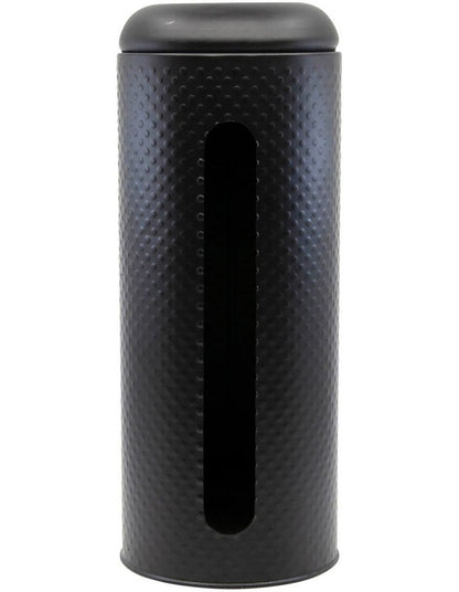 Spot Toilet Brush And Roll Holder in Black