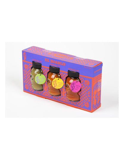 El Cocinero El Diablo Sauces Triple Pack