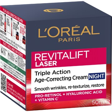 L'Oreal Paris Revitalift Laser Anti-Ageing Night Cream 50mL