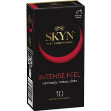 Skyn Intense Feel Dotted Non- Latex Condoms 10 Pack