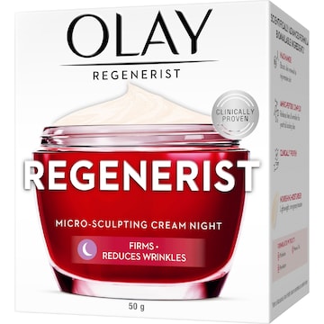 Olay Regenerist Micro Sculpting Night Face Cream Moisturiser 50g