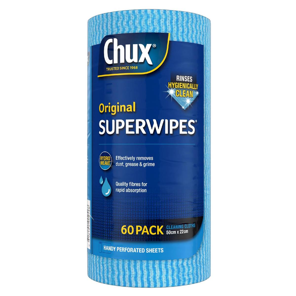Chux Wipes 60 Pack