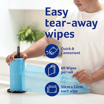 Chux Wipes 60 pack