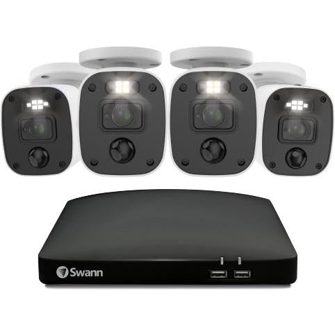 Swann Swannforce 1080P DVR 65GB Security Camera (4 Pack)