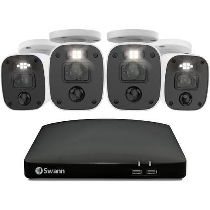 Swann Swannforce 1080P DVR 65GB Security Camera (4 Pack)