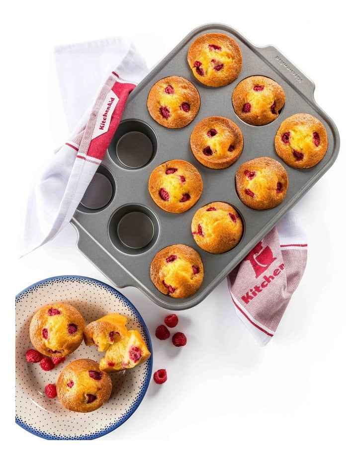 Muffin Pan 12cups in Grey