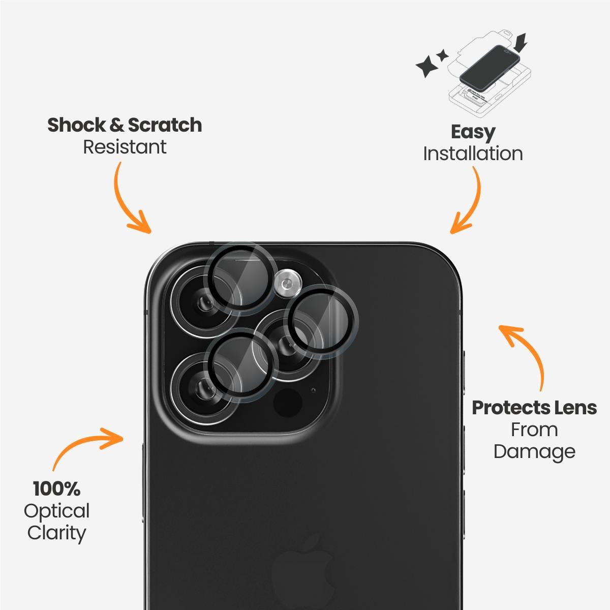 EFM Camera Lens Screen Armour