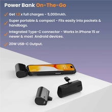 EFM Power On-The-Go 5K USB-C Power Bank (Black)