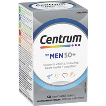 Centrum Men 50+ Daily Multivitamin Supplements 60 Pack