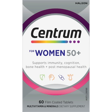 Centrum Women 50+ Daily Multivitamin Tablets 60 pack