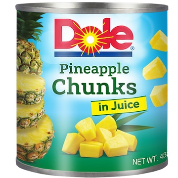 Dole Pineapple Premium Tropical Chunks 432g