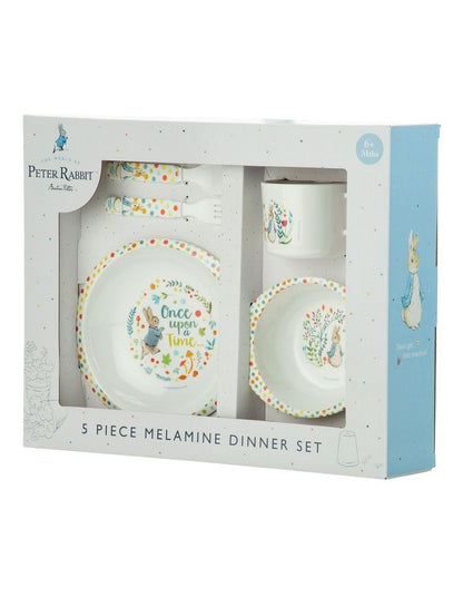 Classic 5 Piece Dinner Set in White