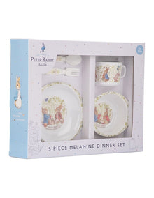 Classic 5 Piece Dinner Set in White