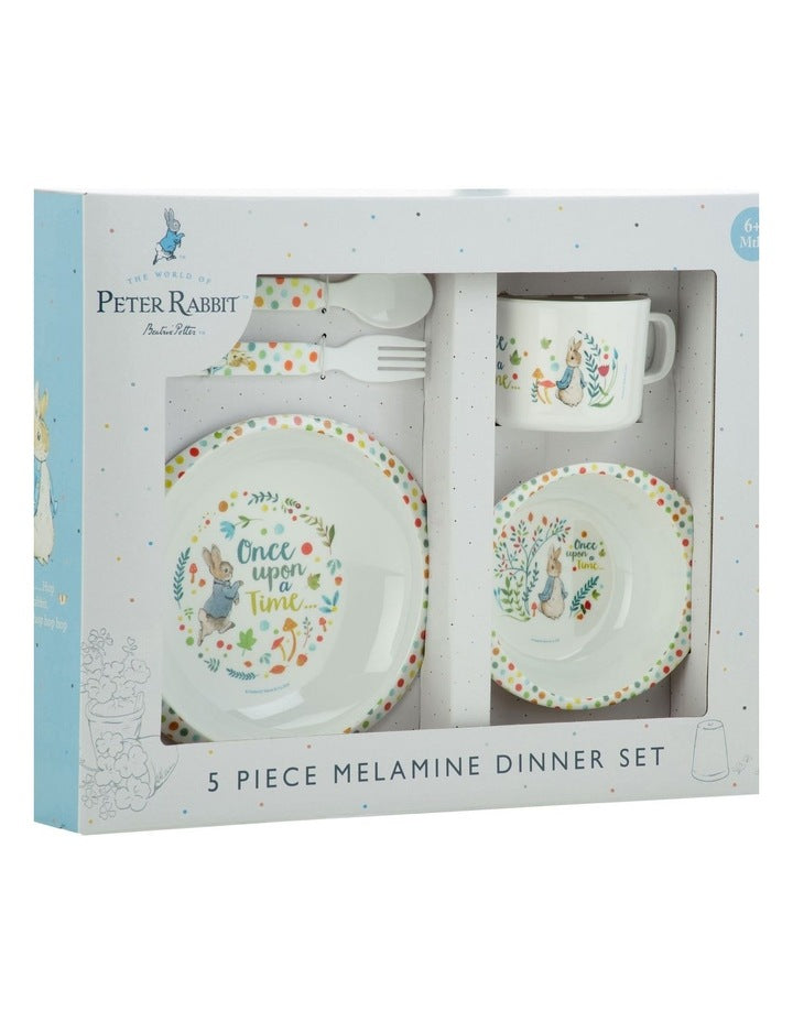 Classic 5 Piece Dinner Set in White