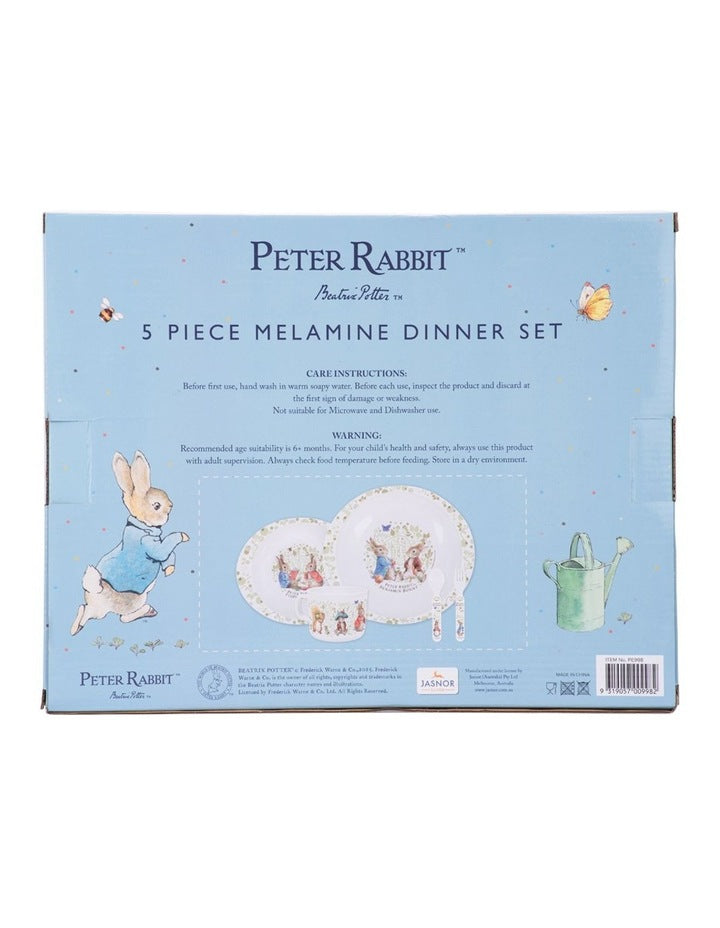 Classic 5 Piece Dinner Set in White