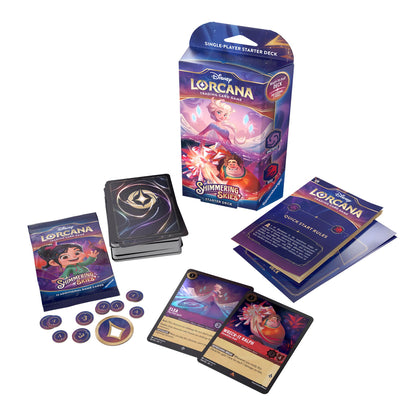 Disney Lorcana Trading Card Game - Shimmering Skies Starter Deck